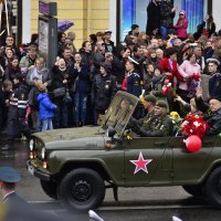 Парад ветеранов :: Irina Gorbovskaya