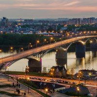 Канавинский мост и Ярмарочная площадь :: Георгий Пичугин