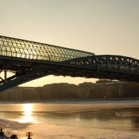 Мост через Москву-реку напротив Нескучного сада :: Сергей Васильевич