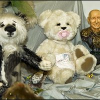 Рыцарь Путин и Медведы :: Ольга Маркова