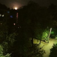 ночь во  дворе :: Дмитрий Потапов