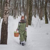 В лес за подснежниками) :: Татьяна Плиско