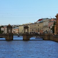 Мост Ломоносова через Фонтанку. :: Александр Лейкум