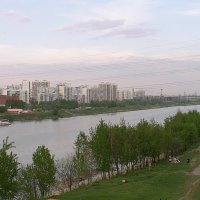 Москва-река в районе Марьинского парка :: Сергей Антонов