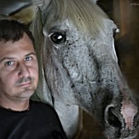с белым конём :: Olga Zhukova