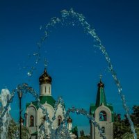 Православный храм в г.Знаменск :: Наталья Васильева