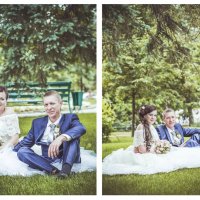 Свадьба (на прогулке) :: Екатерина Буслаева Буслаева