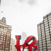 Famous LOVE sign in Philadelphia :: Vadim Raskin