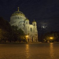 Ночь на Якорной площади :: Сергей Григорьев
