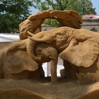 Слоны из песка :: Екатерина криничева