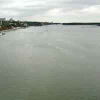 Панорама ростовской набережной с Ворошиловского моста. :: Петрович 