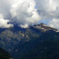 Снежные вершины Альп. Швейцария :: Надежда Гусева