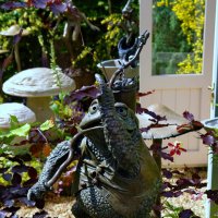 Садовая скульптура из серии "Выставка садово-паркового искусства в Челси,Англия" :: Николай Фарионов