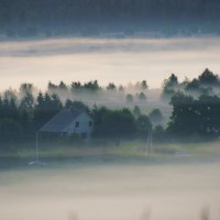 Предрассветный туман :: Мария Рябкова