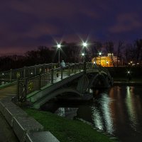 Ночь в Царицынском парке. :: Эдуард Пиолий