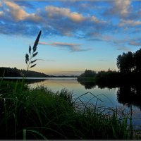 вечер на озере :: Сергей Швечков