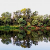 Противоположный берег реки :: Юрий Стародубцев