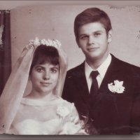 В День свадьбы.  Двадцатилетние. 1969 г. :: Нина Корешкова