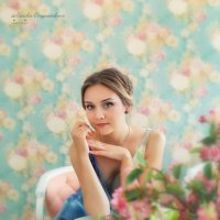 Нежная и романтичная  Настя :: Наталья Овсянникова