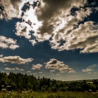 Над Салаиром облака :: Денис Соломахин