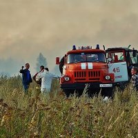 Пожар в Красной Слободе :: Валентина Пирогова