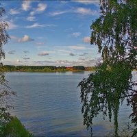 пейзаж с озером :: Дмитрий Анцыферов