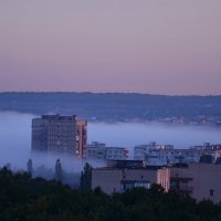 Туман в конце августа! :: Валентина  Нефёдова 