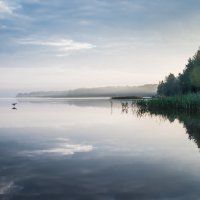 утро на озере :: Валентин Емельянов