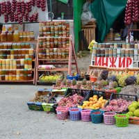 Рыночек на Ангарском перевале :: владимир Баранов