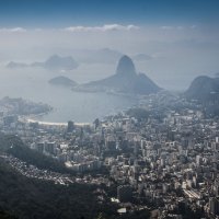Городской смог или традиционный вид на Рио-де-Жанейро :: Юрий Матвеев