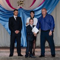 Церемония награждения ко Дню поселка Солнечнодольска :: Сергей Казадаев