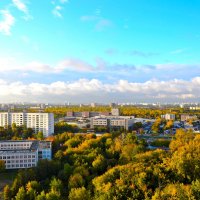 Осень в городе :: Елена Солнечная