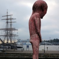 Скульптура"bad bad boy" в Хельсинки :: anna borisova 