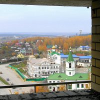 взгляд на Березовский из окна строящегося дома :: Надежда Ерыкалина