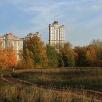 Городской пейзаж :: Людмила Быстрова