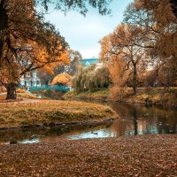 Осень в парке :: Валентин Емельянов