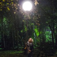 фонарь в лесу :: aleksey tepluakov 