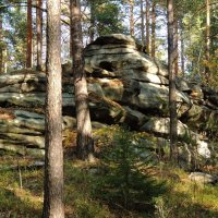 Причудливые скалы Уральского хребта :: Сергей Марков