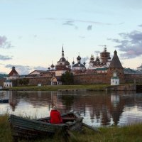 Вид на Соловецкий монастырь. :: Евгений 