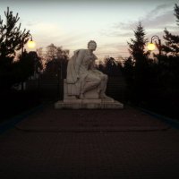 Памятник А.С. Пушкину в Томилино :: Ольга Кривых