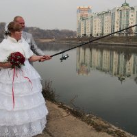 Первая семейная рыбалка :: Сергей Михальченко