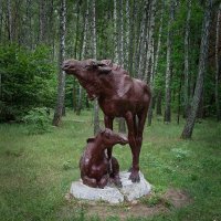 Скульптура "Хозяева Полесья" :: Андрий Майковский