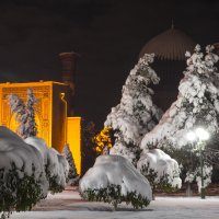 Снег в Самарканде :: Виктор Никонов