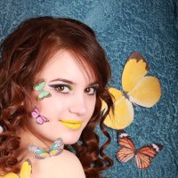 Юлиана и бабочки :: Alena Sturova
