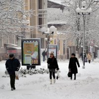 Метель в городе :: Владимир Болдырев