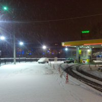 Снег вечером :: Павел Михалёв