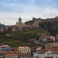 Тбилиси Вид на крепость Нарикала :: Вячеслав Шувалов