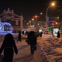 Ночной Новосибирск :: Sergey Kuznetcov