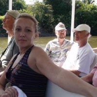 На катере по реке Белиз сквозь джунгли. :: Владимир Смольников