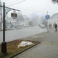 " Греческая " в тумане :: Константин Бобинский
